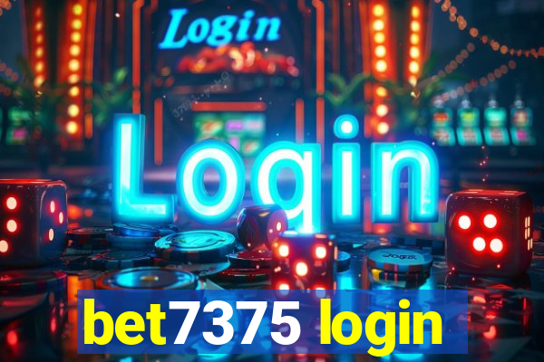 bet7375 login